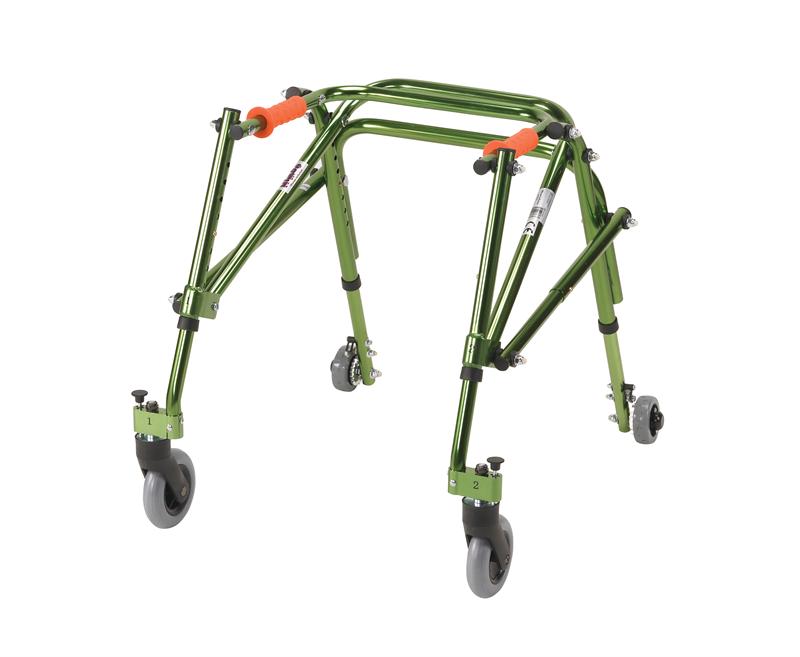 junior-nimbo-rehab-lightweight-lime-green-posterior-posture-walker