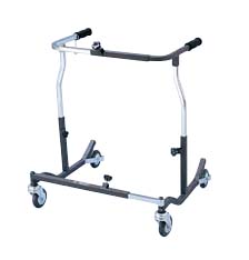 Bariatric Heavy Duty Anterior Safety Roller By Drive Medical  CE1000XL, •Weight capacity available in 500 lbs and 1000 lbs, black, Height adjustable, Adjustable brake, indoor and outdoor use, Folds easily.    