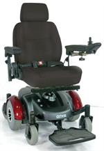  The Image EC Mid Wheel Drive power wheelchair with 18