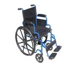 Blue Streak Wheelchair BLS18FBD-SF