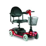 LYNX SCOOTER - 4 WHEEL in Red or Blue is designed for provide mobilty for seniors and adults with special needs. 