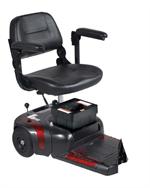The base of the Phoenix compact scooter provided mobility for seniors and indivuduals with special needs.