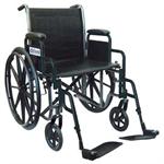 Silver Sport 2 Wheelchair with Various Arms Styles SSP216FA-ELR