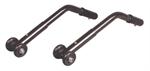 Adjustable Universal Wheelchair Anti-Tipper with Wheels STDS807
